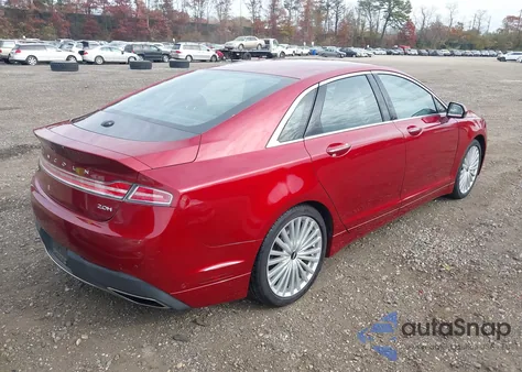 2017 Lincoln Mkz Hybrid Reserve from USA, damaged, VIN 3LN6L5MU3HR600580